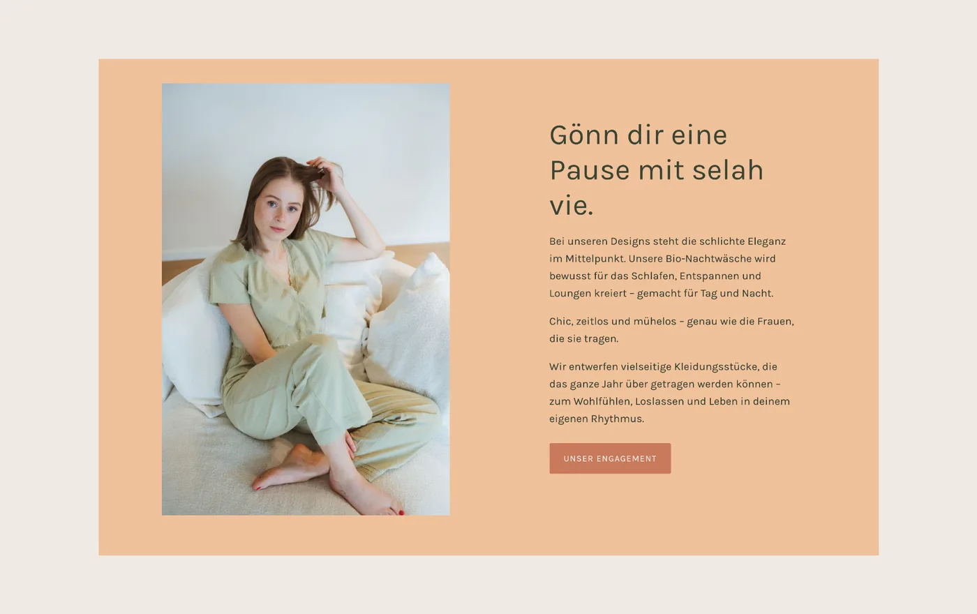 selah vie — homepage