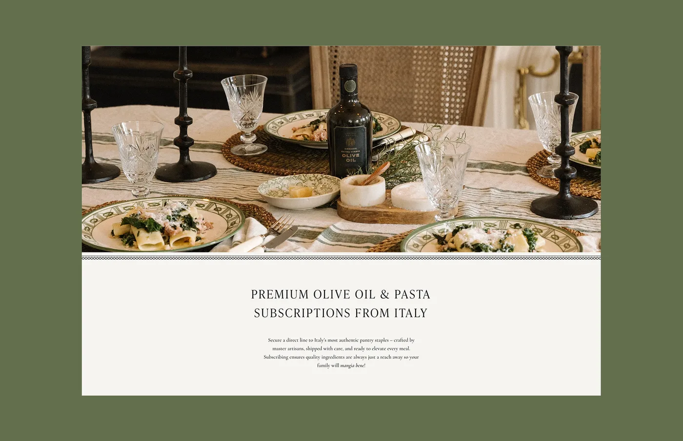 Cucina Cipoletti — subscriptions